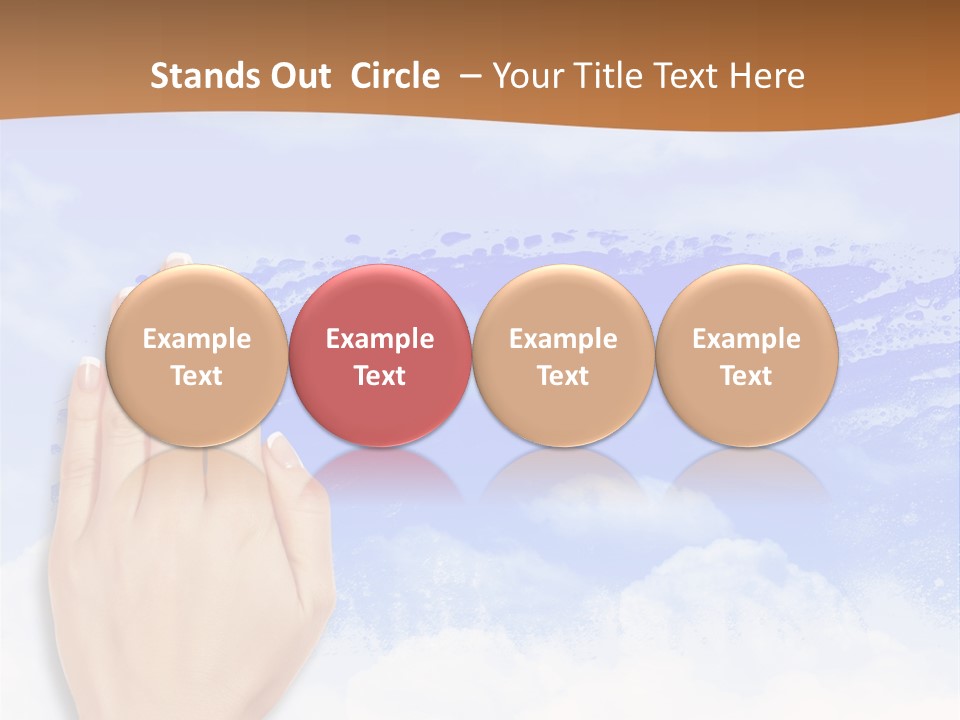 Sport Confident Exercise PowerPoint Template