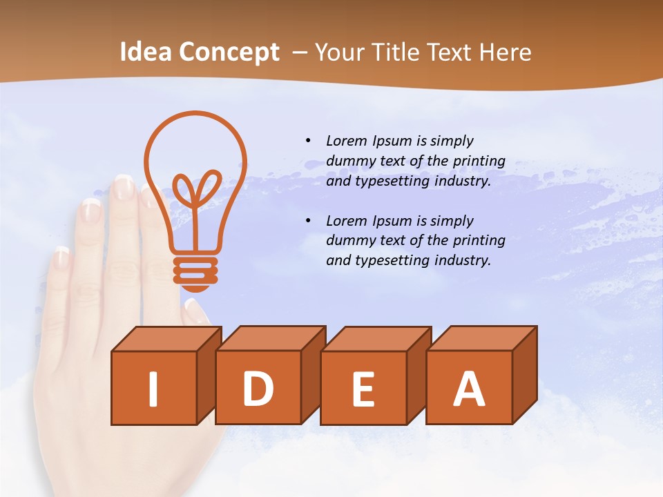 Sport Confident Exercise PowerPoint Template