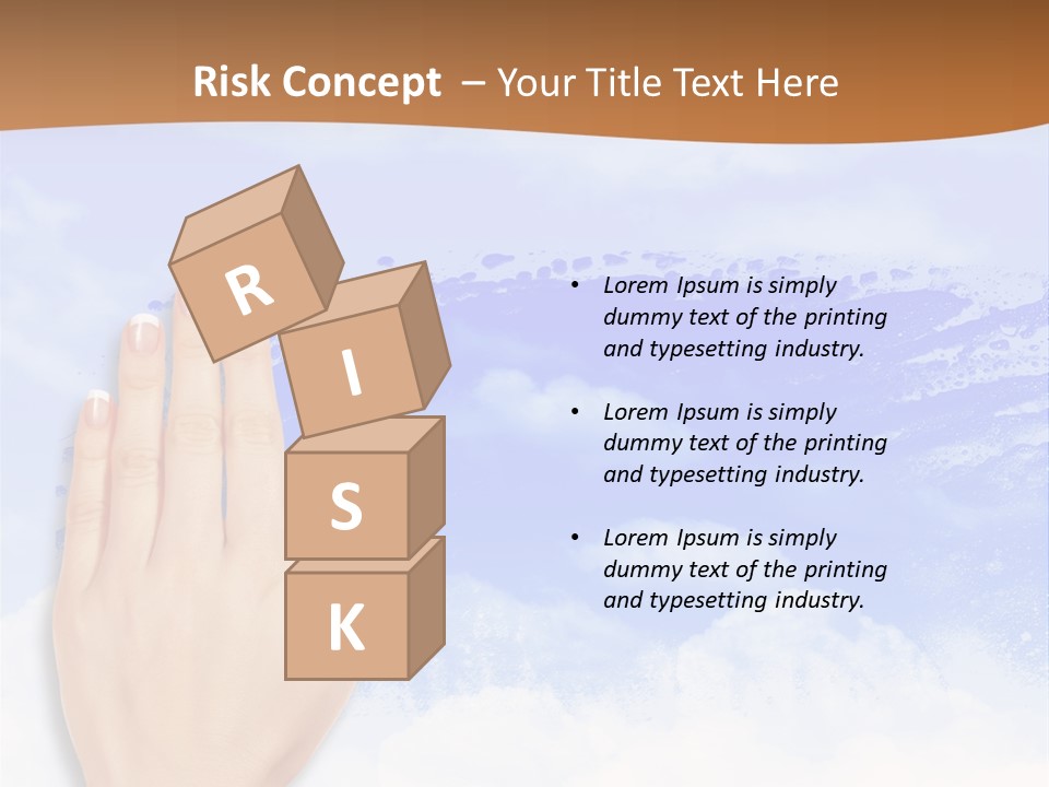 Sport Confident Exercise PowerPoint Template