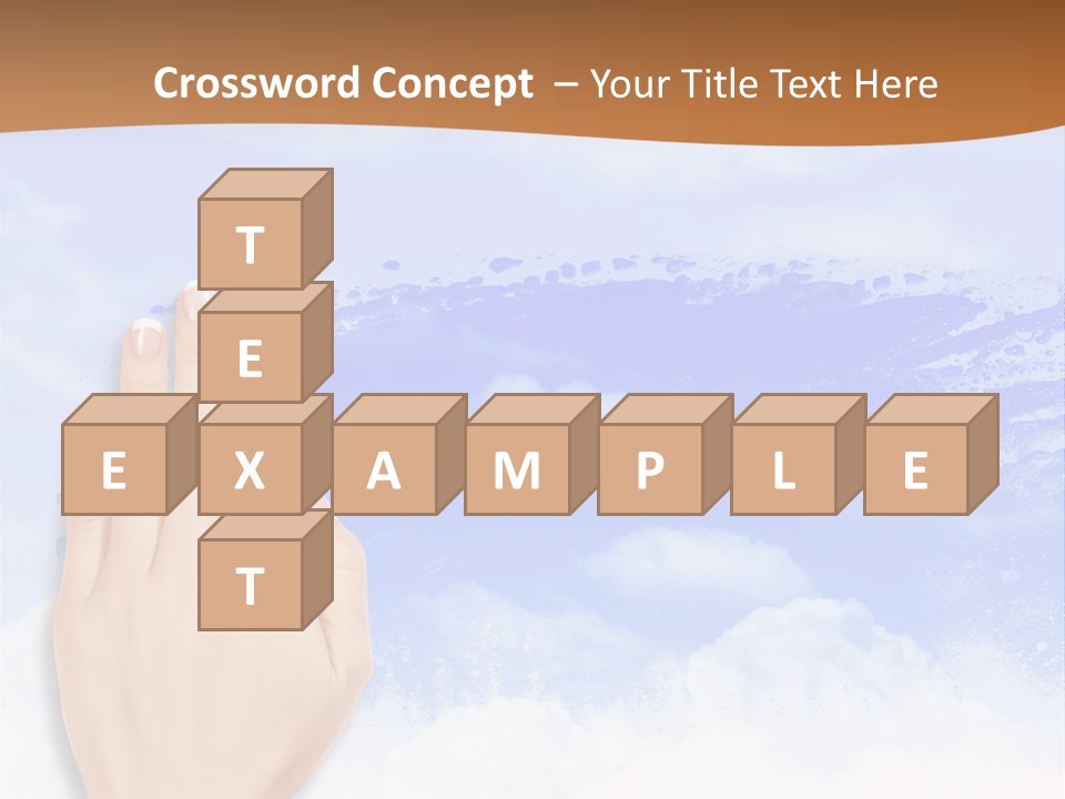 Sport Confident Exercise PowerPoint Template
