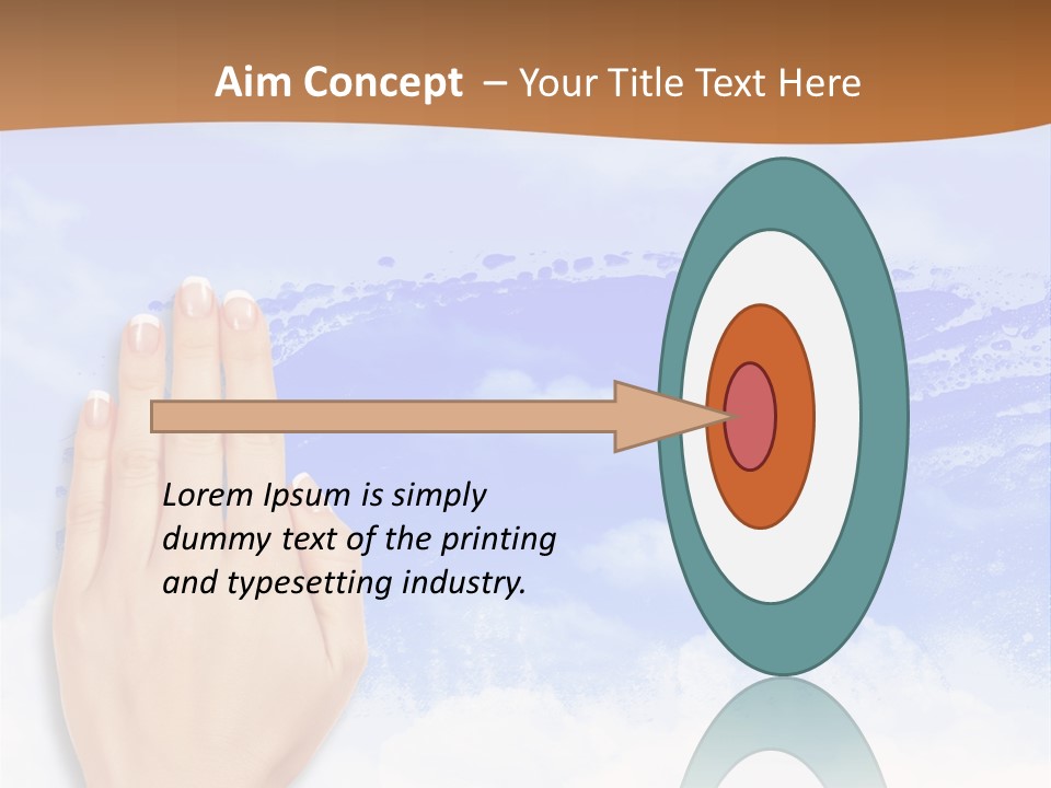 Sport Confident Exercise PowerPoint Template