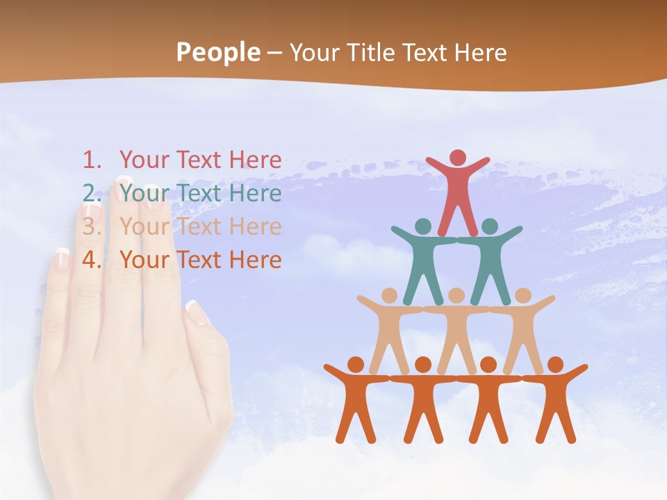 Sport Confident Exercise PowerPoint Template