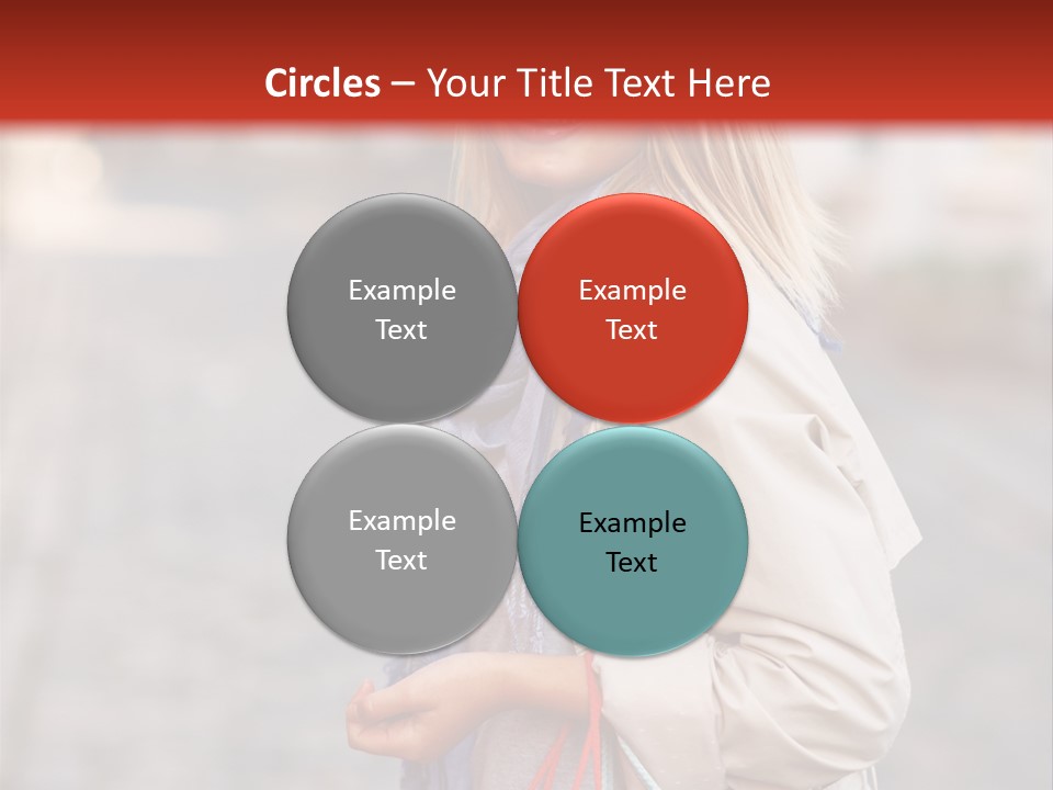 Bright Light Female PowerPoint Template