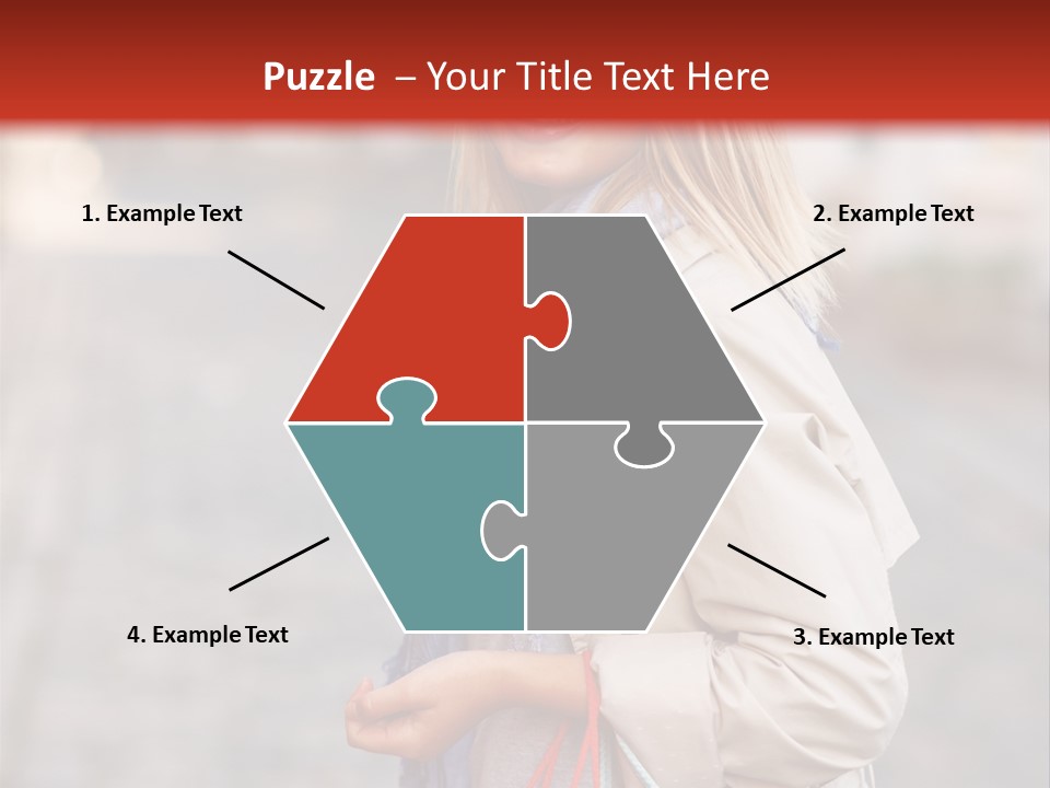 Bright Light Female PowerPoint Template