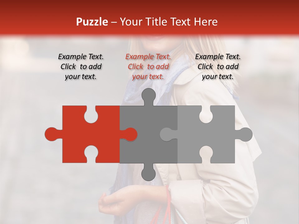 Bright Light Female PowerPoint Template