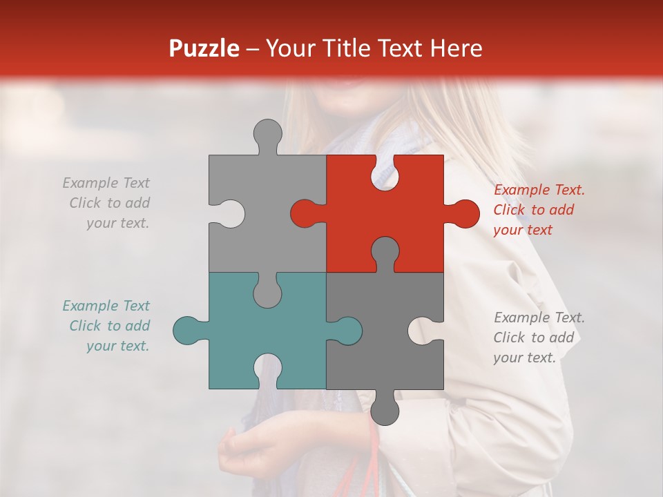 Bright Light Female PowerPoint Template