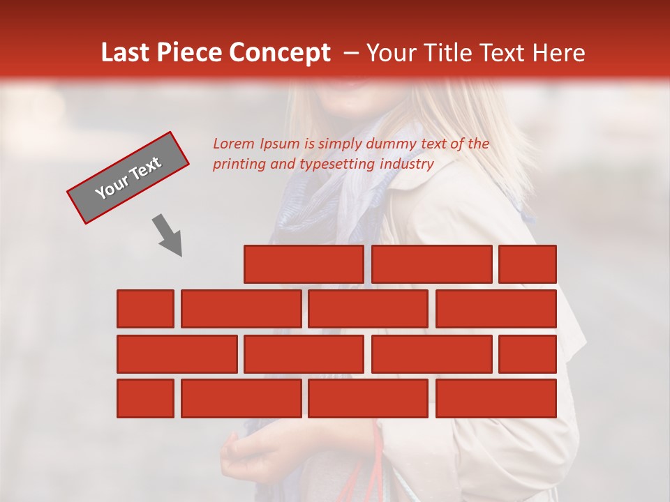 Bright Light Female PowerPoint Template