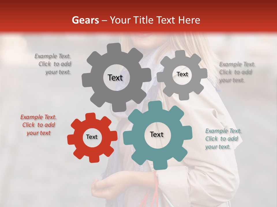 Bright Light Female PowerPoint Template