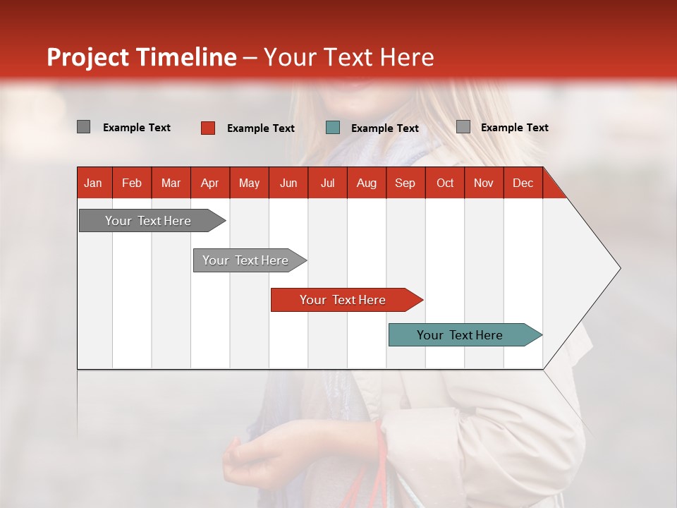 Bright Light Female PowerPoint Template