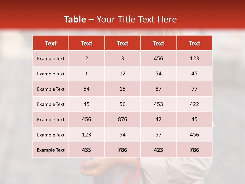 Bright Light Female PowerPoint Template