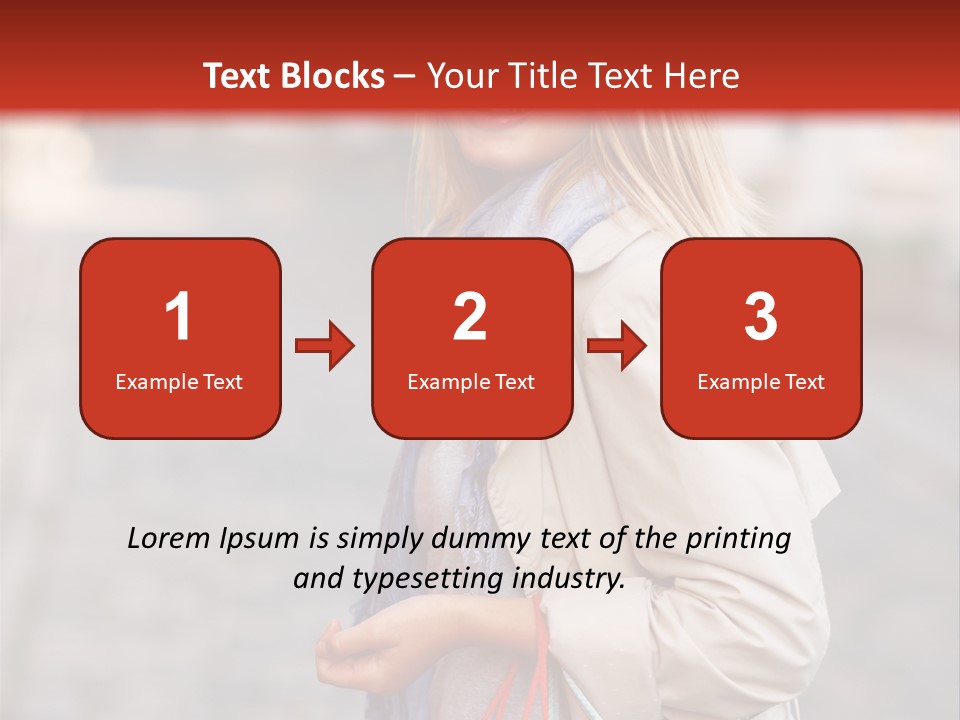 Bright Light Female PowerPoint Template