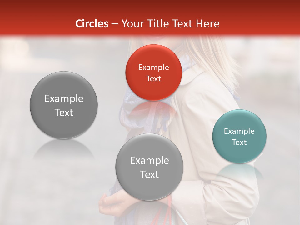 Bright Light Female PowerPoint Template