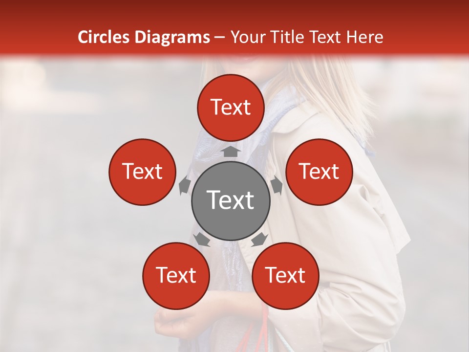 Bright Light Female PowerPoint Template