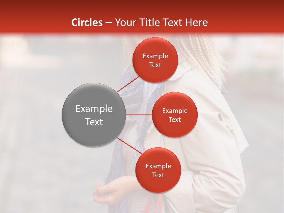 Bright Light Female PowerPoint Template