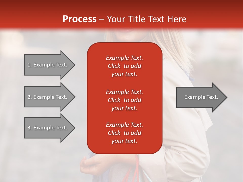 Bright Light Female PowerPoint Template