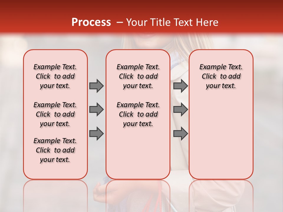 Bright Light Female PowerPoint Template