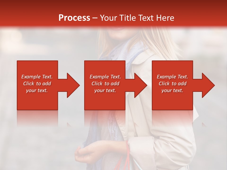 Bright Light Female PowerPoint Template