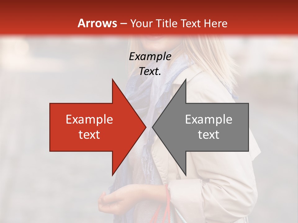 Bright Light Female PowerPoint Template