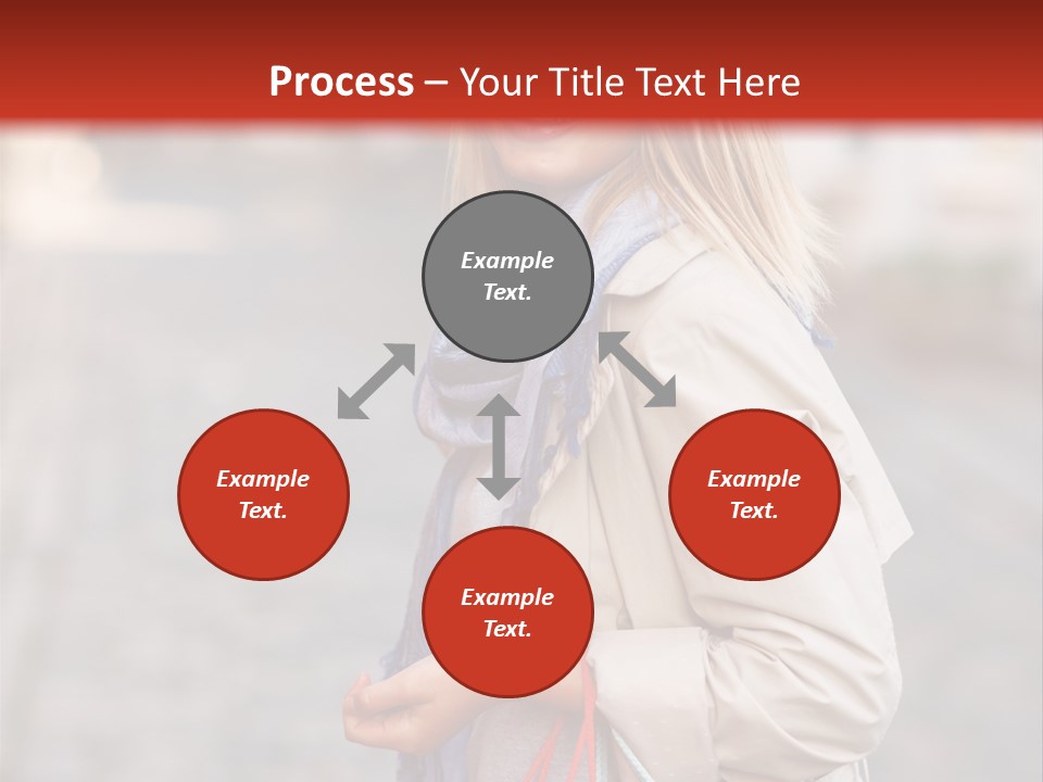 Bright Light Female PowerPoint Template