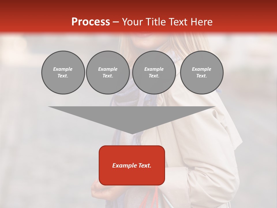 Bright Light Female PowerPoint Template