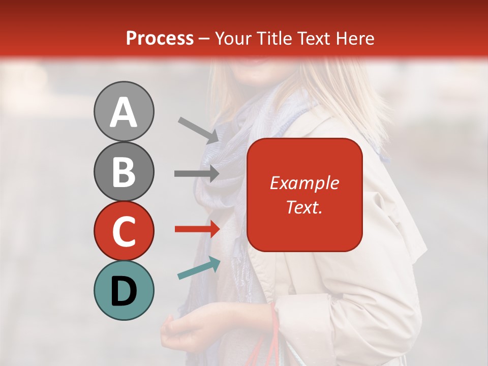 Bright Light Female PowerPoint Template