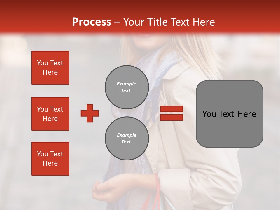 Bright Light Female PowerPoint Template