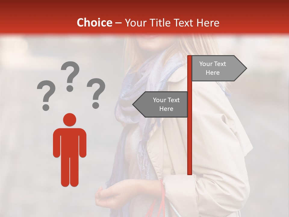 Bright Light Female PowerPoint Template