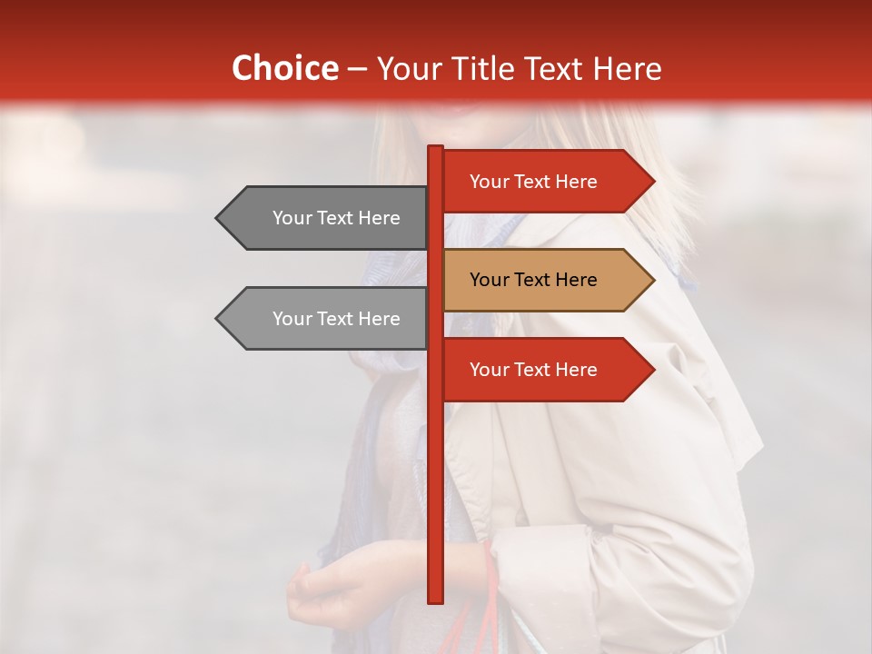 Bright Light Female PowerPoint Template