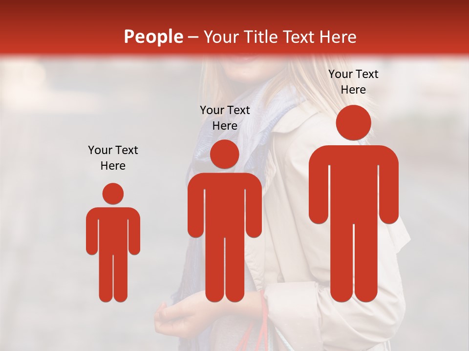 Bright Light Female PowerPoint Template