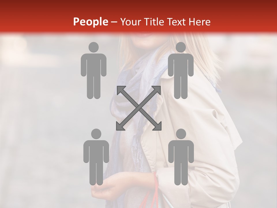 Bright Light Female PowerPoint Template