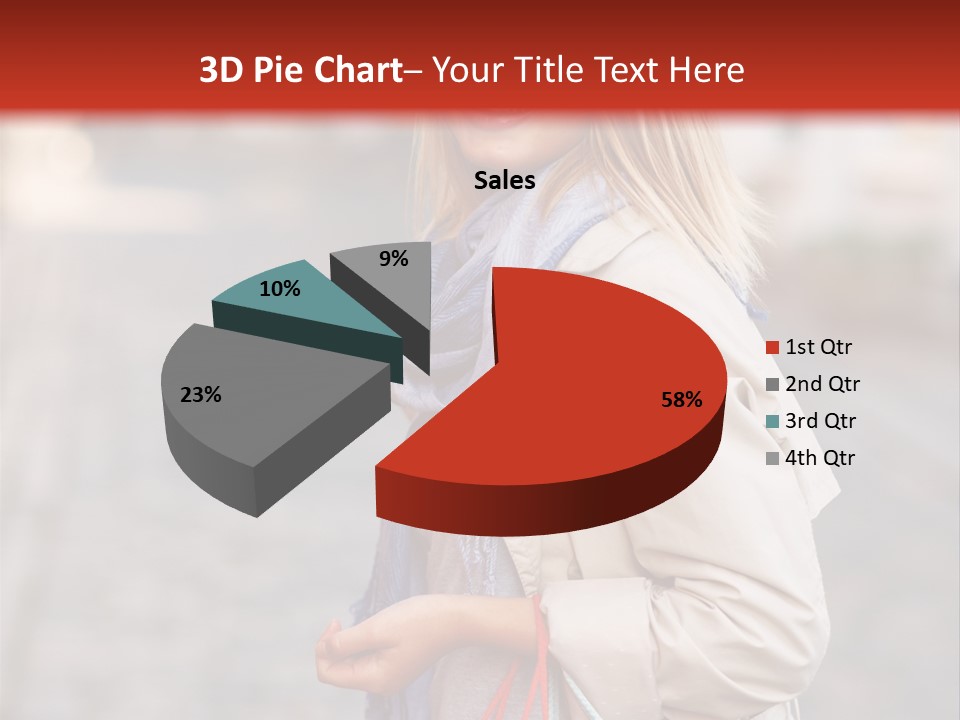 Bright Light Female PowerPoint Template