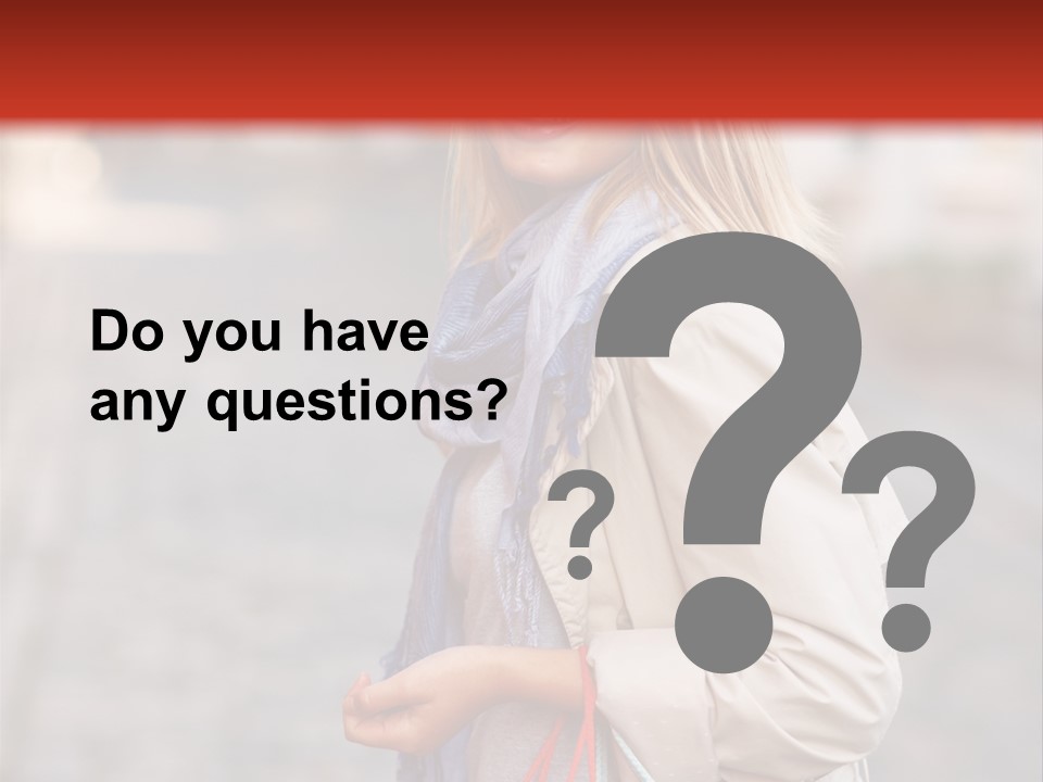 Bright Light Female PowerPoint Template