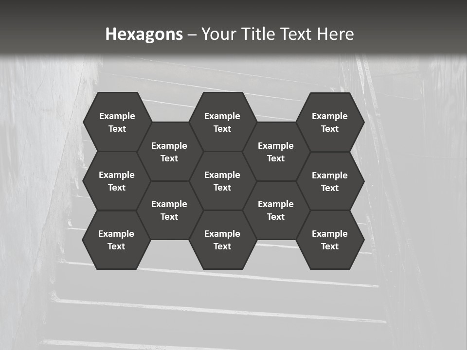 Stairwell Interiors Stair PowerPoint Template