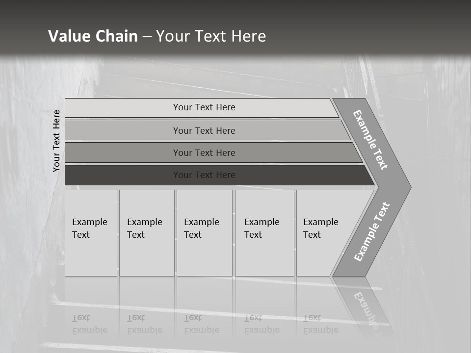 Stairwell Interiors Stair PowerPoint Template