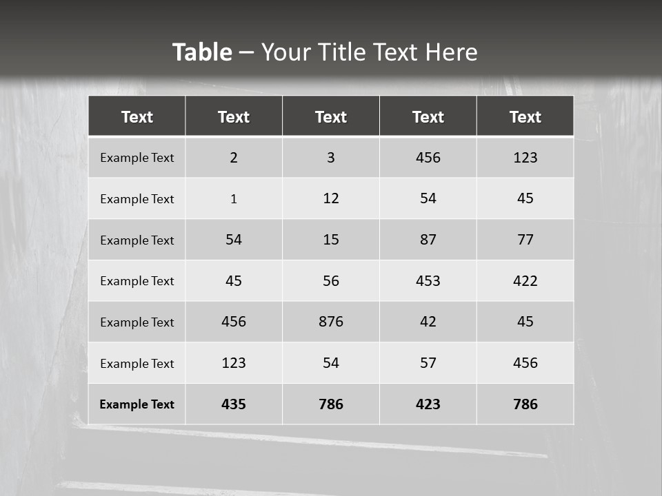 Stairwell Interiors Stair PowerPoint Template