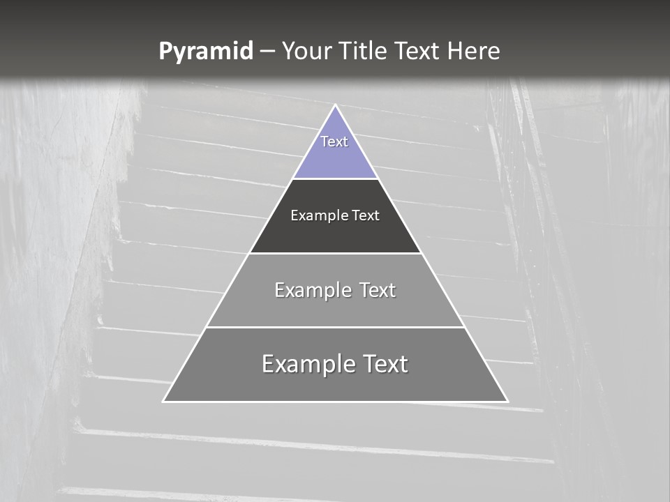 Stairwell Interiors Stair PowerPoint Template