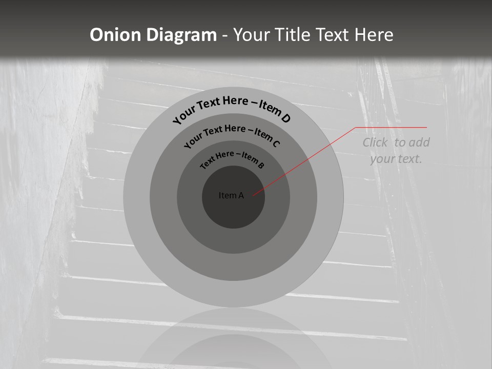 Stairwell Interiors Stair PowerPoint Template