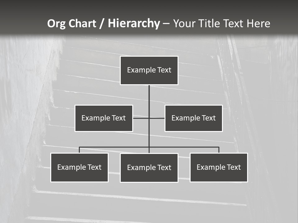 Stairwell Interiors Stair PowerPoint Template