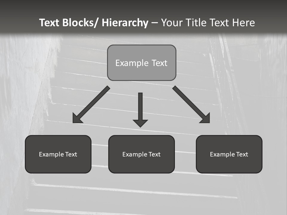 Stairwell Interiors Stair PowerPoint Template