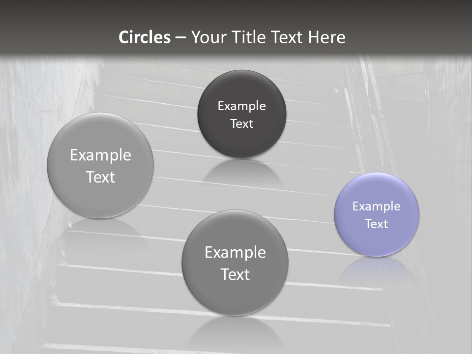 Stairwell Interiors Stair PowerPoint Template