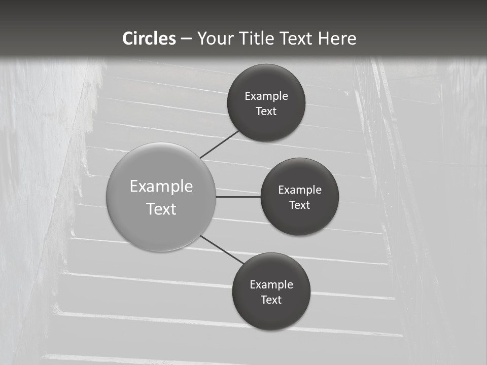 Stairwell Interiors Stair PowerPoint Template