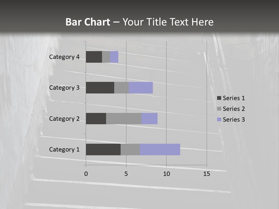 Stairwell Interiors Stair PowerPoint Template