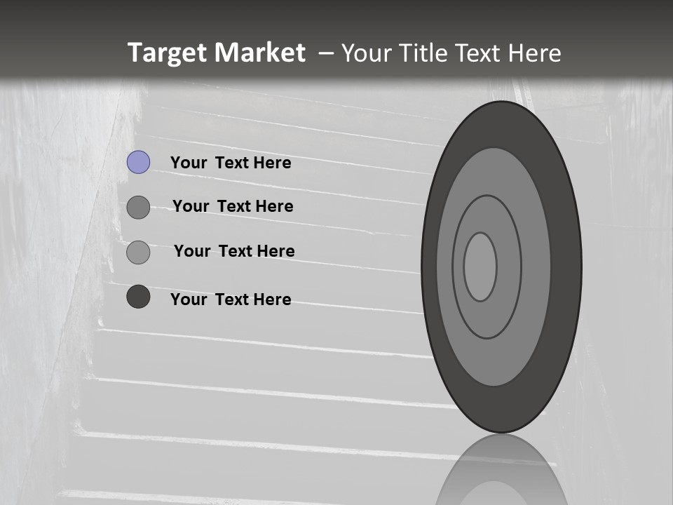 Stairwell Interiors Stair PowerPoint Template