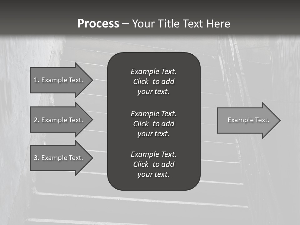 Stairwell Interiors Stair PowerPoint Template