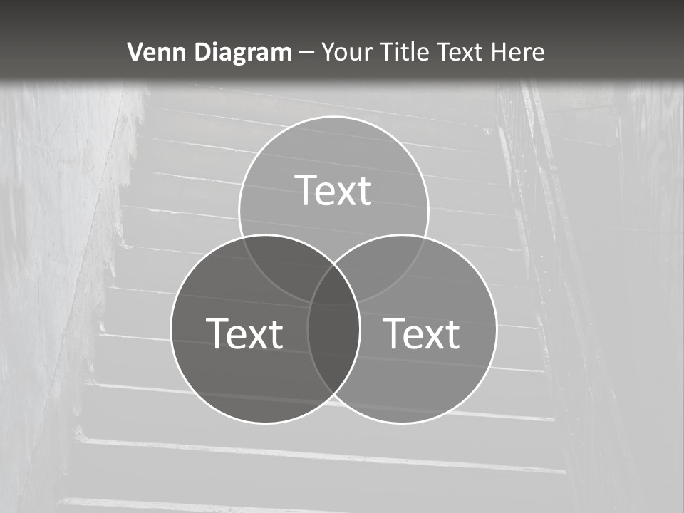 Stairwell Interiors Stair PowerPoint Template
