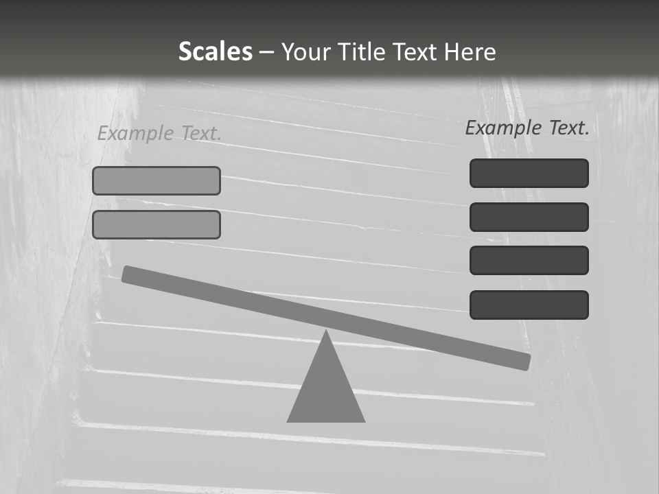 Stairwell Interiors Stair PowerPoint Template