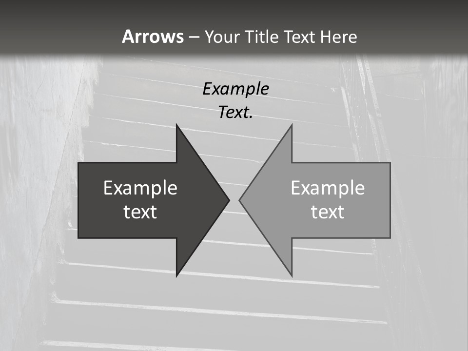 Stairwell Interiors Stair PowerPoint Template