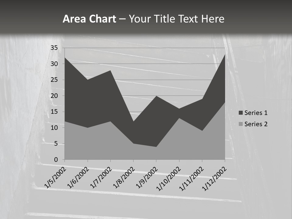 Stairwell Interiors Stair PowerPoint Template