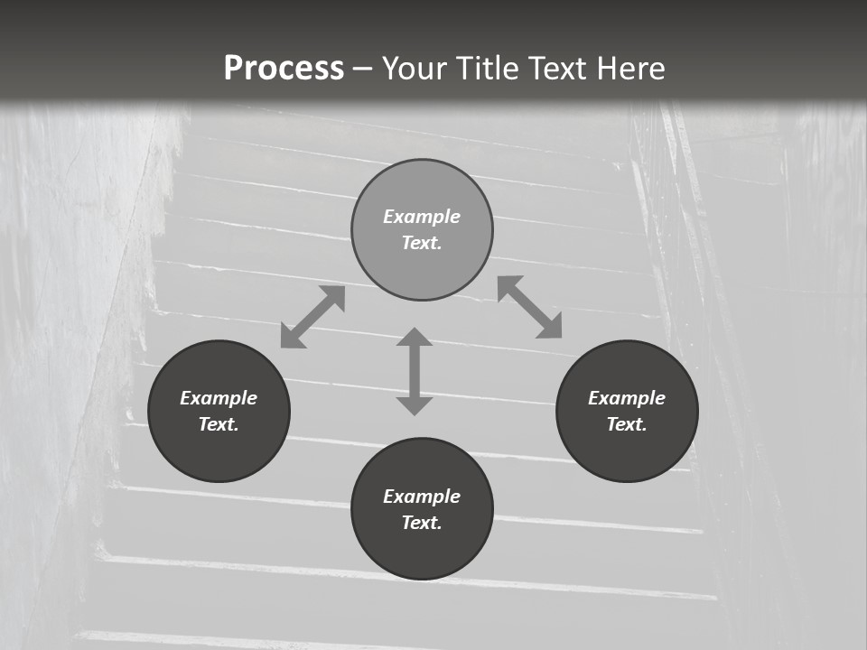 Stairwell Interiors Stair PowerPoint Template