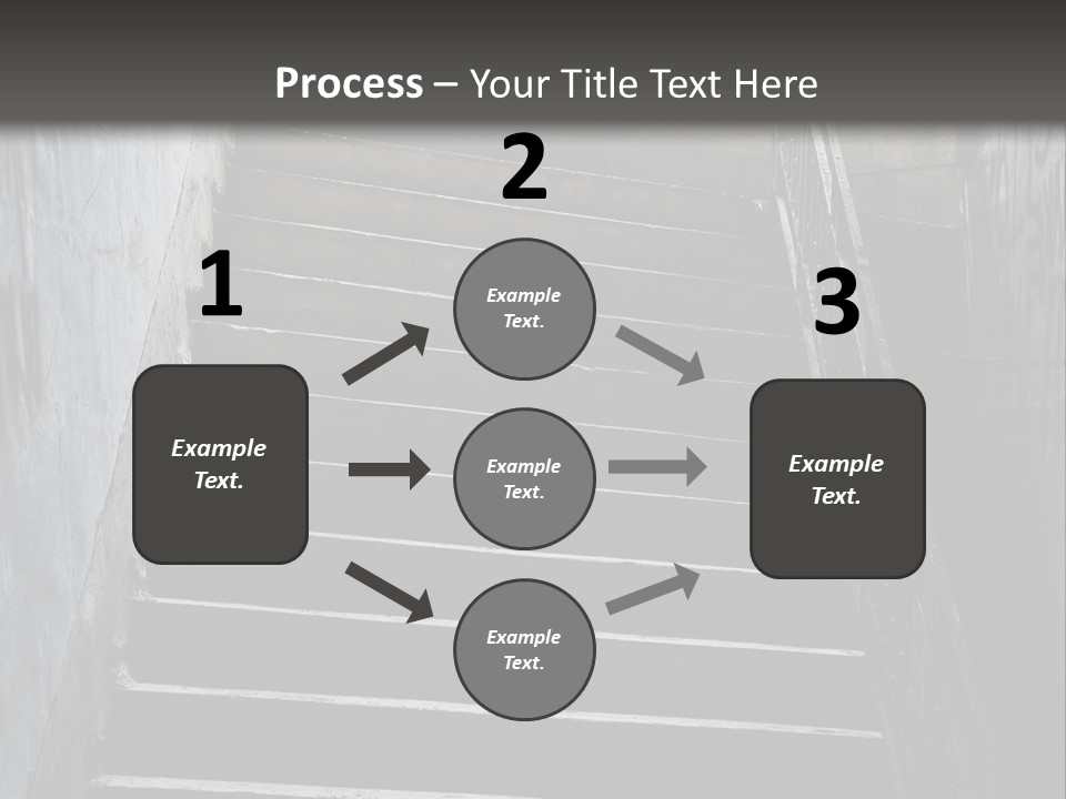 Stairwell Interiors Stair PowerPoint Template